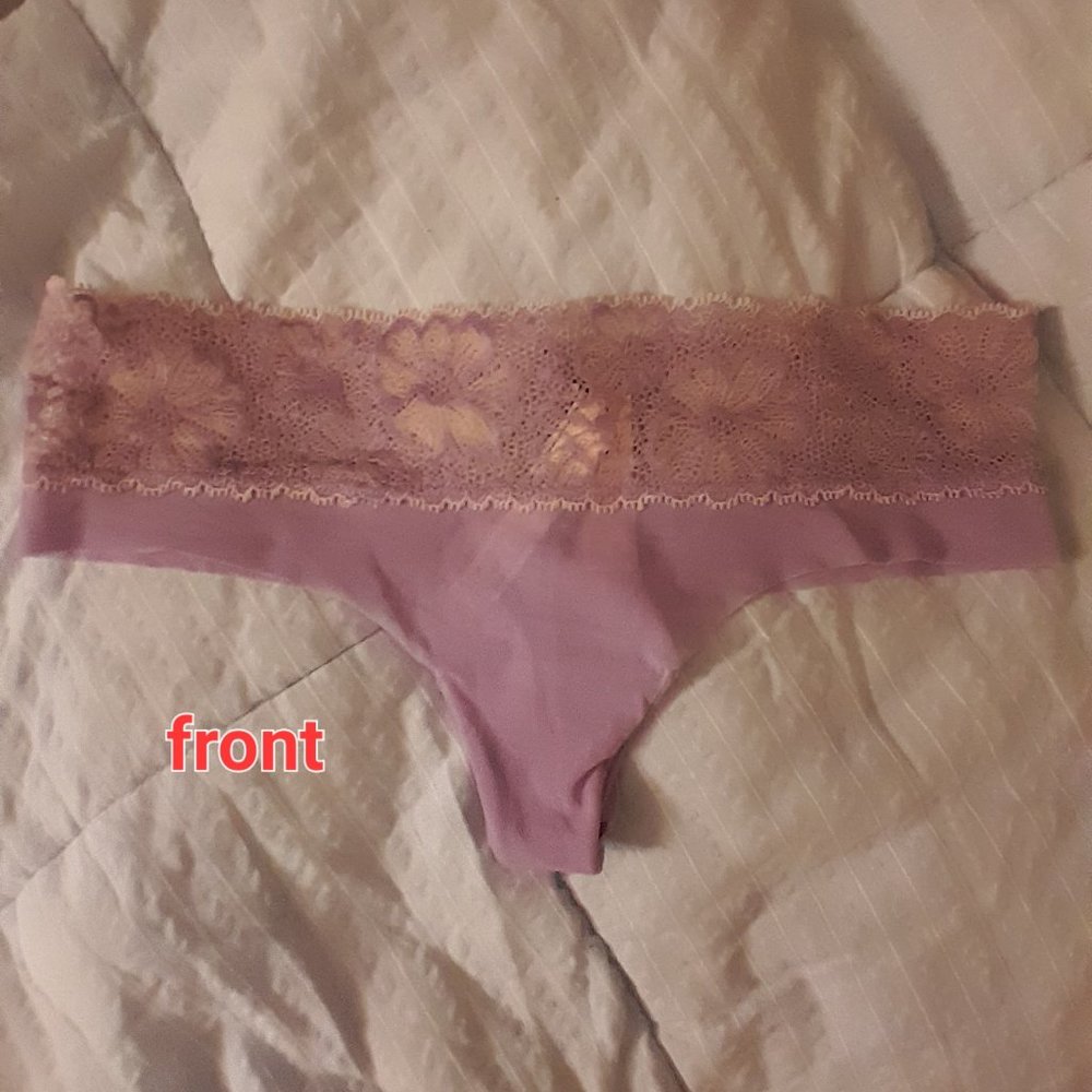 NWT XS Victoria's Secret sexy purple thong